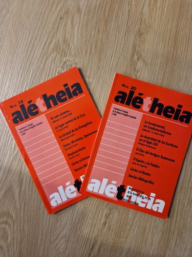 Portada del libro de Alétheia. Revista evangélica de Teología 19 y 20