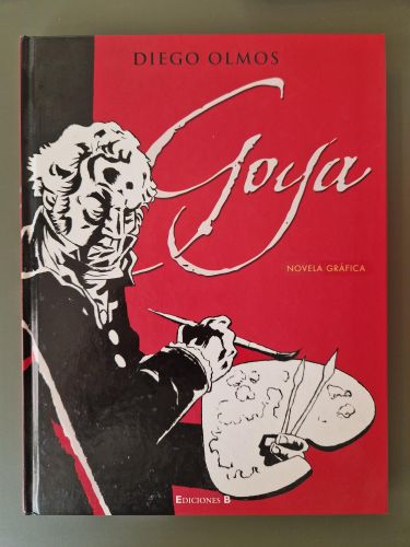 Portada del libro de Goya (novela gráfica)