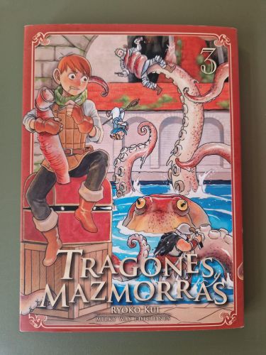 Portada del libro de Tragones y mazmorras 03