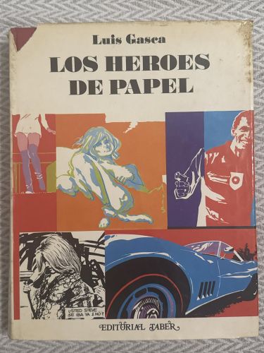 Portada del libro de Los héroes de papel