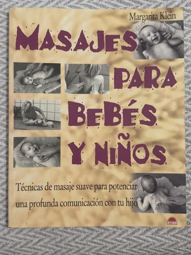 Portada del libro de Masajes para bebés y niños
