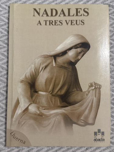 Portada del libro de Nadales a tres veus