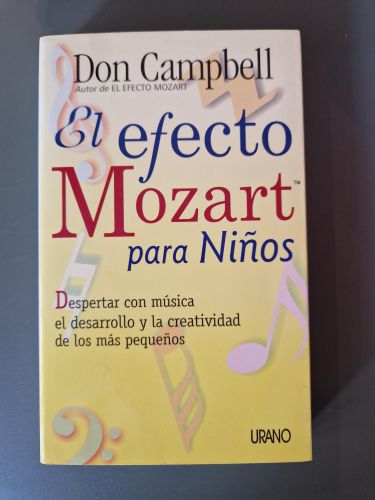 Portada del libro de El efecto Mozart para niños