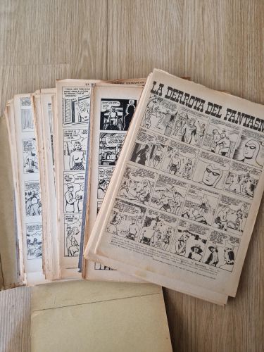 Portada del libro de El hombre enmascarado. The Phantom. Colección de 22 cómics. Tiras diarias de 1954 a 1961. (Sólo falta...