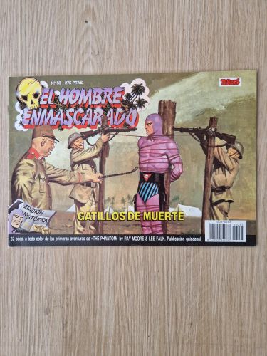 Portada del libro de El hombre enmascarado n.53 