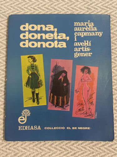 Portada del libro de Dona, doneta, donota