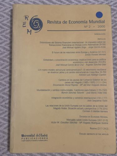 Revista de economía mundial Nº 2 2000