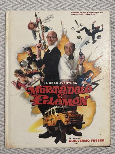 Portada del libro de Gran aventura de Mortadelo y Filemón