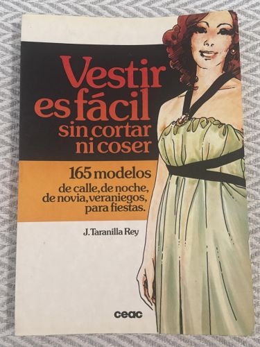 Portada del libro de Vestir es fácil sin cortar ni coser