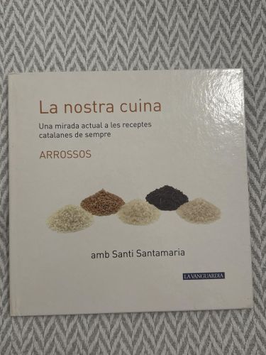 Portada del libro de Arrossos. La nostra cuina. Una mirada actual a les receptes catalanes de sempre