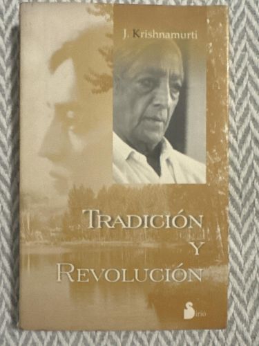 Portada del libro de Tradición y revolución