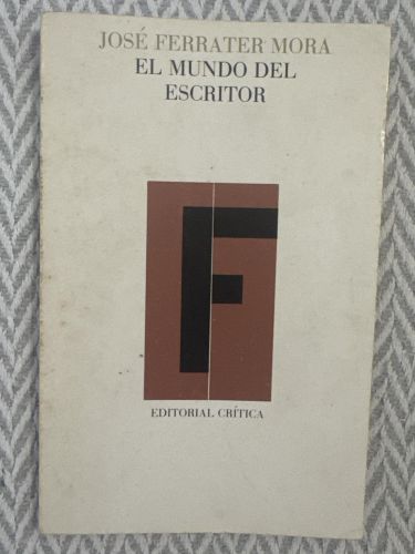 Portada del libro de El mundo del escritor