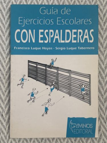 Portada del libro de Guía de ejercicios escolares con espalderas