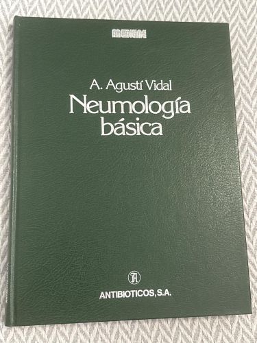 Portada del libro de Neumología básica