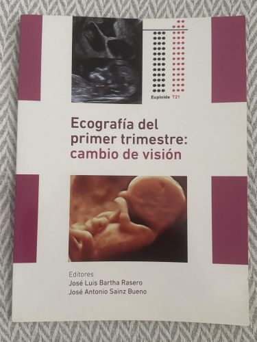 Portada del libro de Ecografía del primer trimestre: cambio de visión