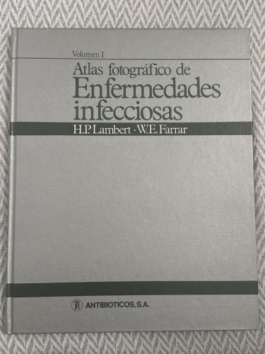 Portada del libro de Atlas fotográfico de enfermedades infecciosas. Volumen I