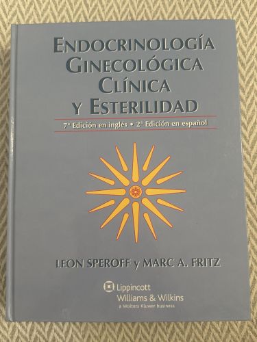 Portada del libro de Endocrinología ginecológica clínica y esterilidad