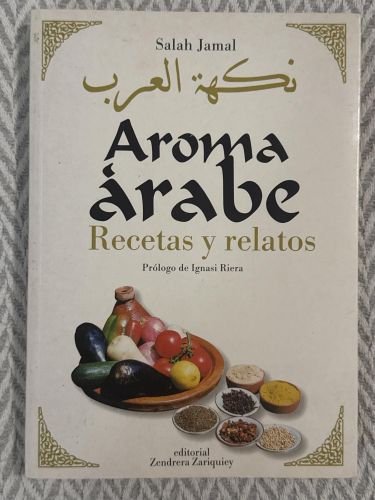 Portada del libro de Aroma árabe. Recetas y relatos