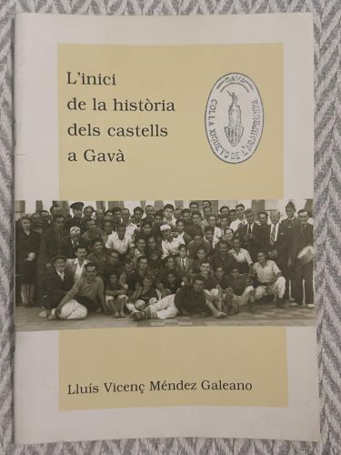 Portada del libro de L'inici de la història dels castells a Gavà