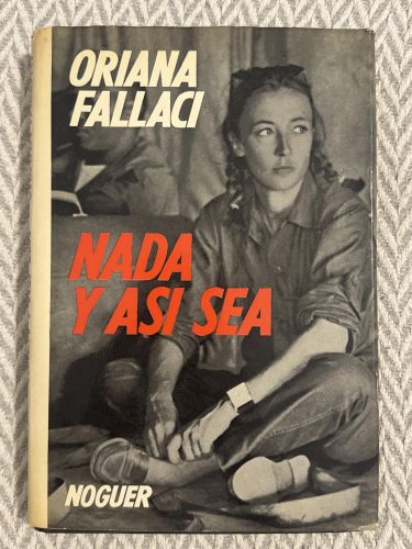 Portada del libro de Nada y así sea