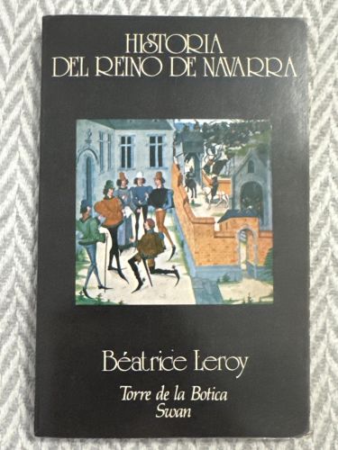 Portada del libro de Historia del reino de Navarra