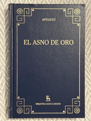 Portada del libro de El asno de oro