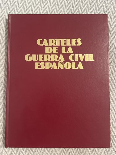 Portada del libro de Carteles de la guerra civil española