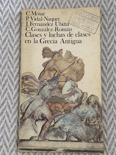 Clases y luchas de clases en la Grecia antigua
