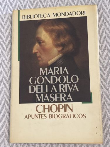 Portada del libro de Chopin. Apuntes biográficos