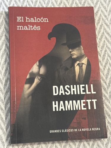 Portada del libro de El halcón maltés