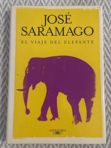 Portada del libro de El viaje del elefante