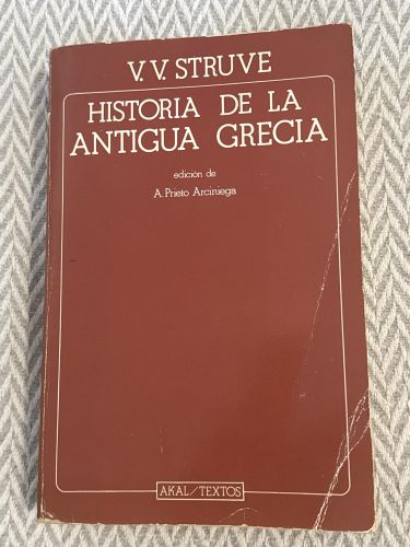 Portada del libro de Historia de la antigua Grecia