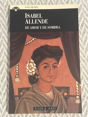 Portada del libro de De amor y de sombra