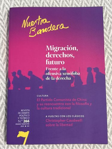 Portada del libro de Migración, derechos, futuro. Frente a la ofensiva xenófoba de la derecha