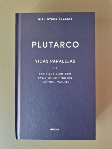 Portada del libro de Vidas paralelas III
