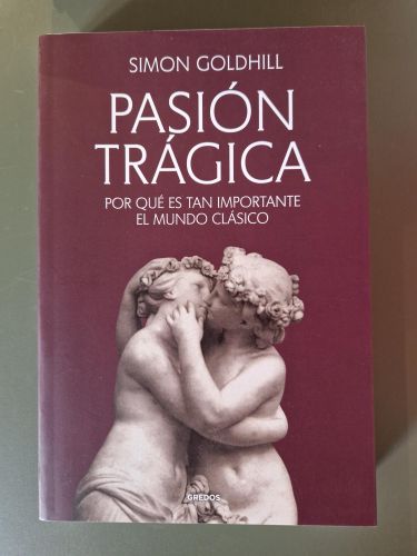 Portada del libro de Pasión trágica