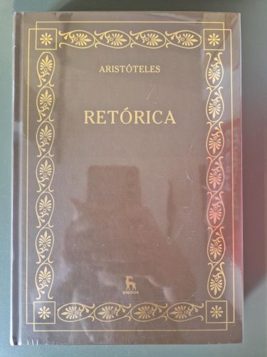 Portada del libro de Retórica (Aristóteles)