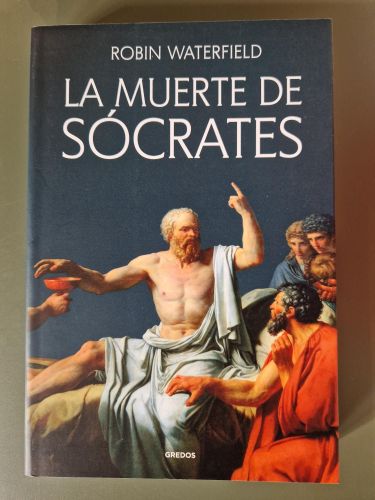 Portada del libro de La muerte de Sócrates