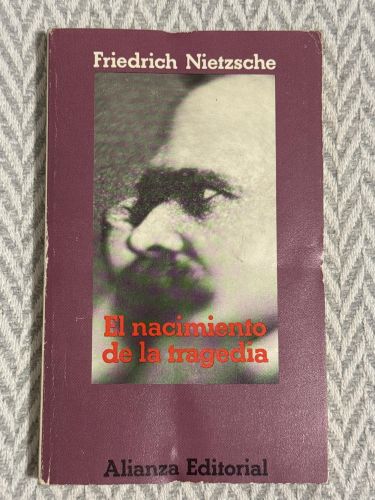 Portada del libro de El nacimiento de la tragedia 