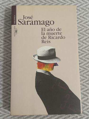 Portada del libro de El año de la muerte de Ricardo Reis