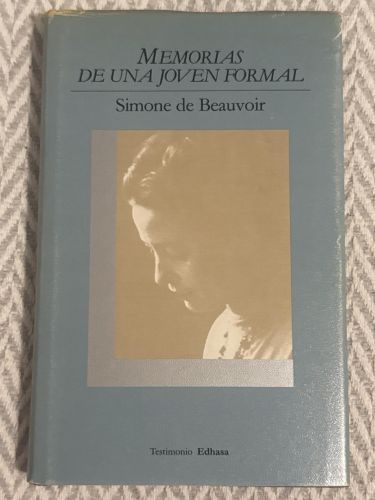 Portada del libro de Memorias de una joven formal