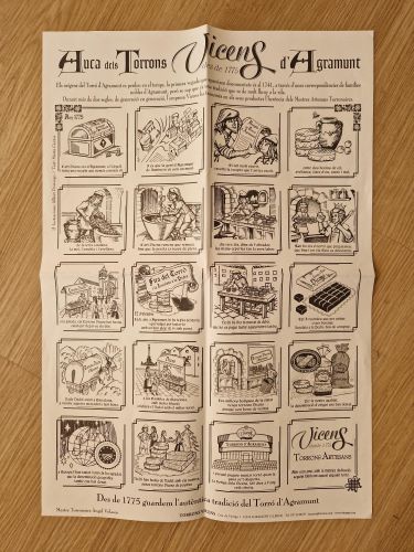 Portada del libro de Auca dels Torrons Vicens d'Agramunt 