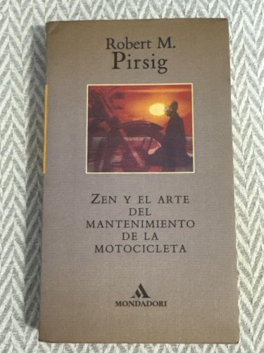 Portada del libro de Zen y el arte del mantenimiento de la motocicleta