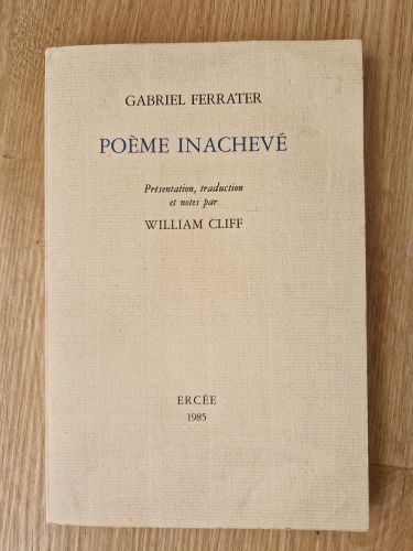 Poème Inachevé (Descatalogat)