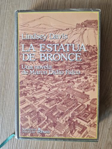 Portada del libro de La estatua de bronce. Una novela de Marco Didio Falco