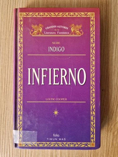 Portada del libro de Infierno