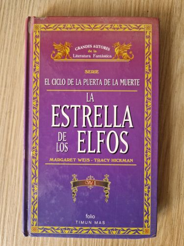 Portada del libro de La estrella de los elfos I