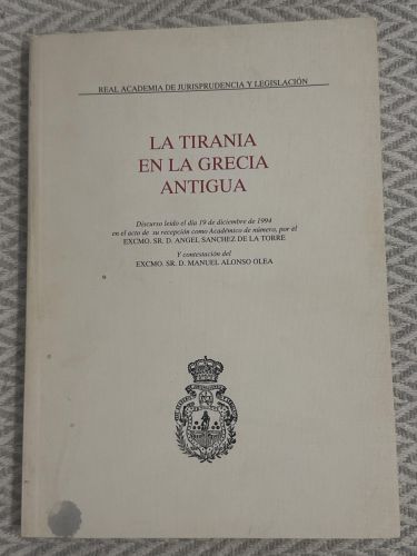 La tiranía en la Grecia antigua