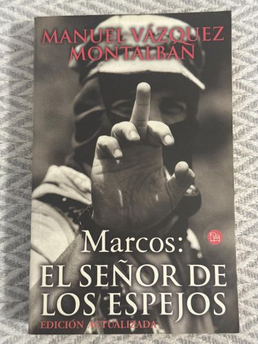Portada del libro de Marcos: El señor de los espejos. Edición actualizada