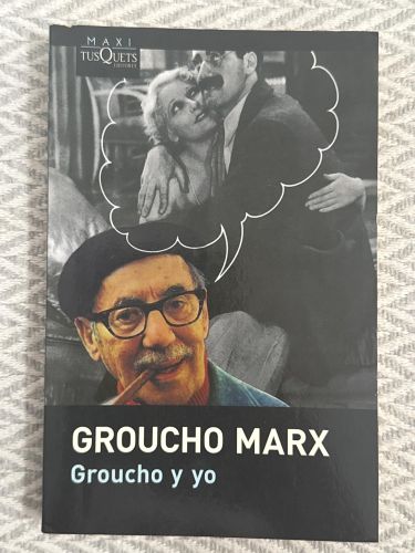 Portada del libro de Groucho y yo